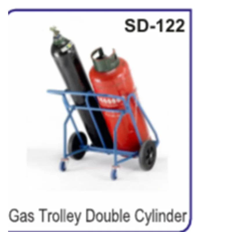 Gas Trolley Double Cylinder - SD-122