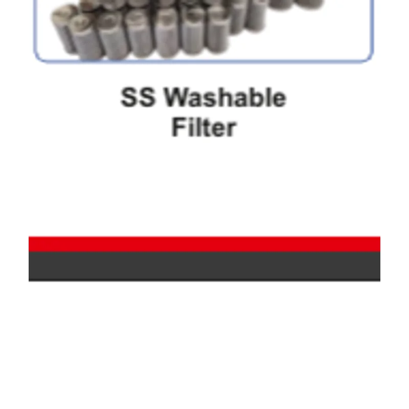 SS Washable Filter - 