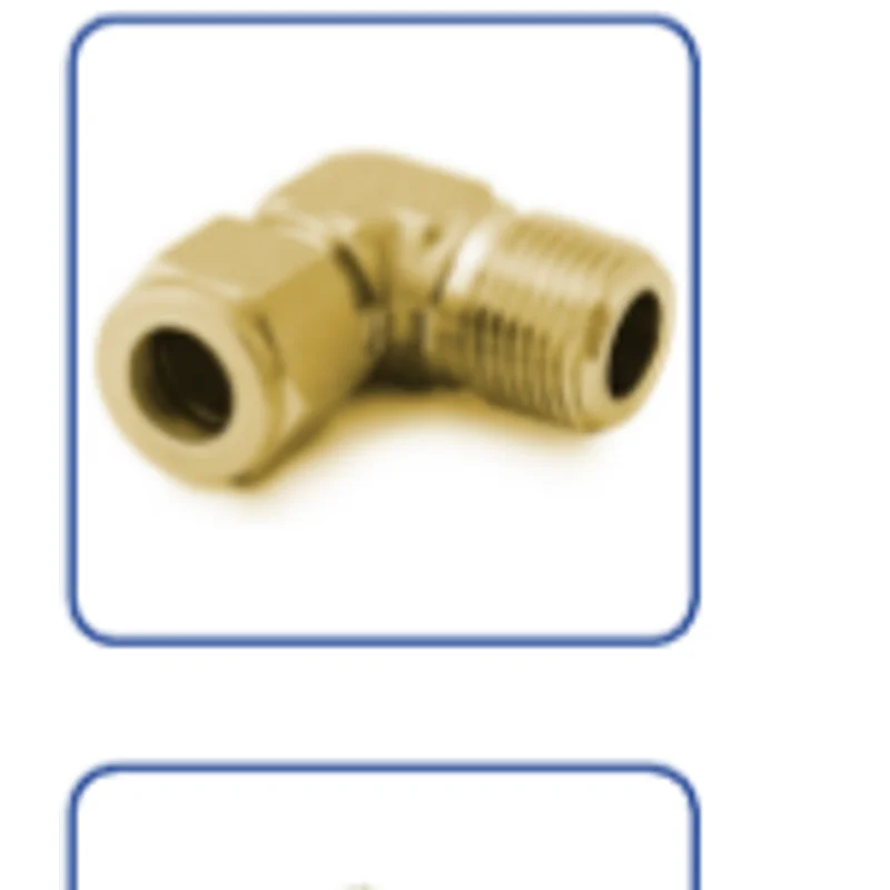 Brass Elbow Connector - 