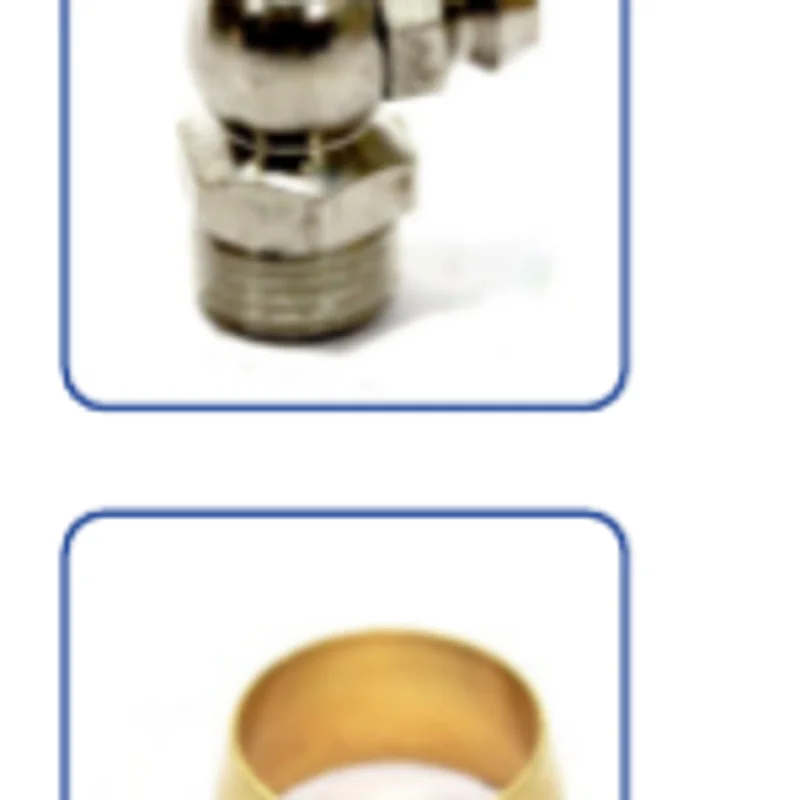 Angled Grease Nipple (Button Head) - 