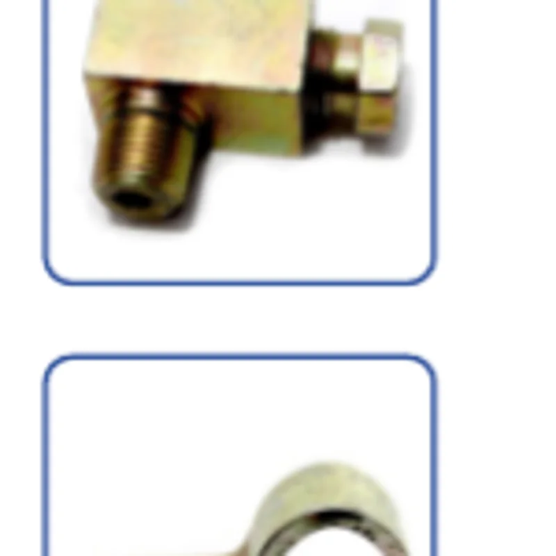 Brass L-Shaped Hose Fitting - 
